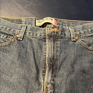 Regular Fit Authentic Levi’s Blue Jeans 505 size 34w/30L
